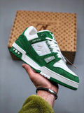Louis Vuitton Green White Trainer