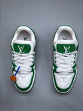 Louis Vuitton Green White Trainer