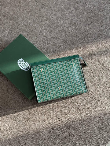 Goyard Conti Pouch '' Green''